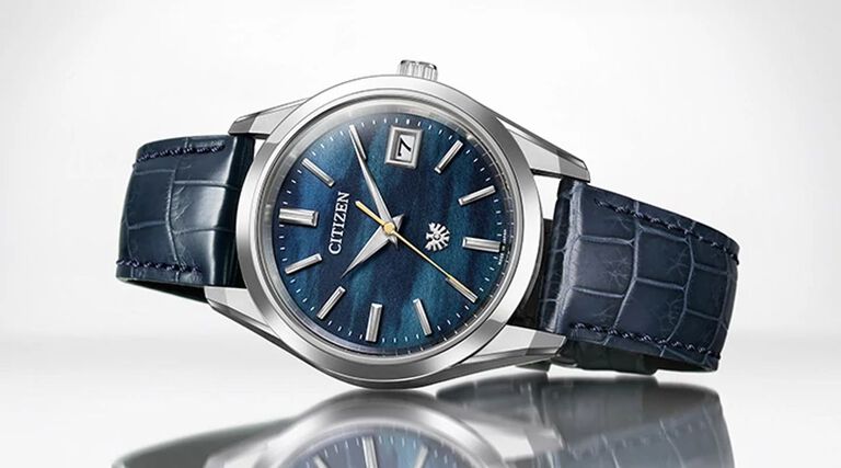 The CITIZEN Watches, featuring the Citizen model AQ4100-22L